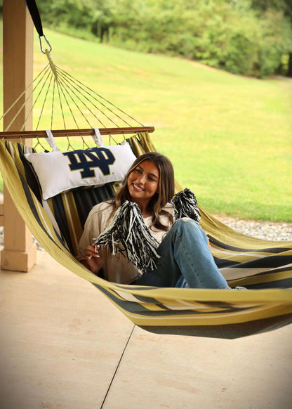 Campus Hammocks Notre Dame Fighting Irish Logo Hammock