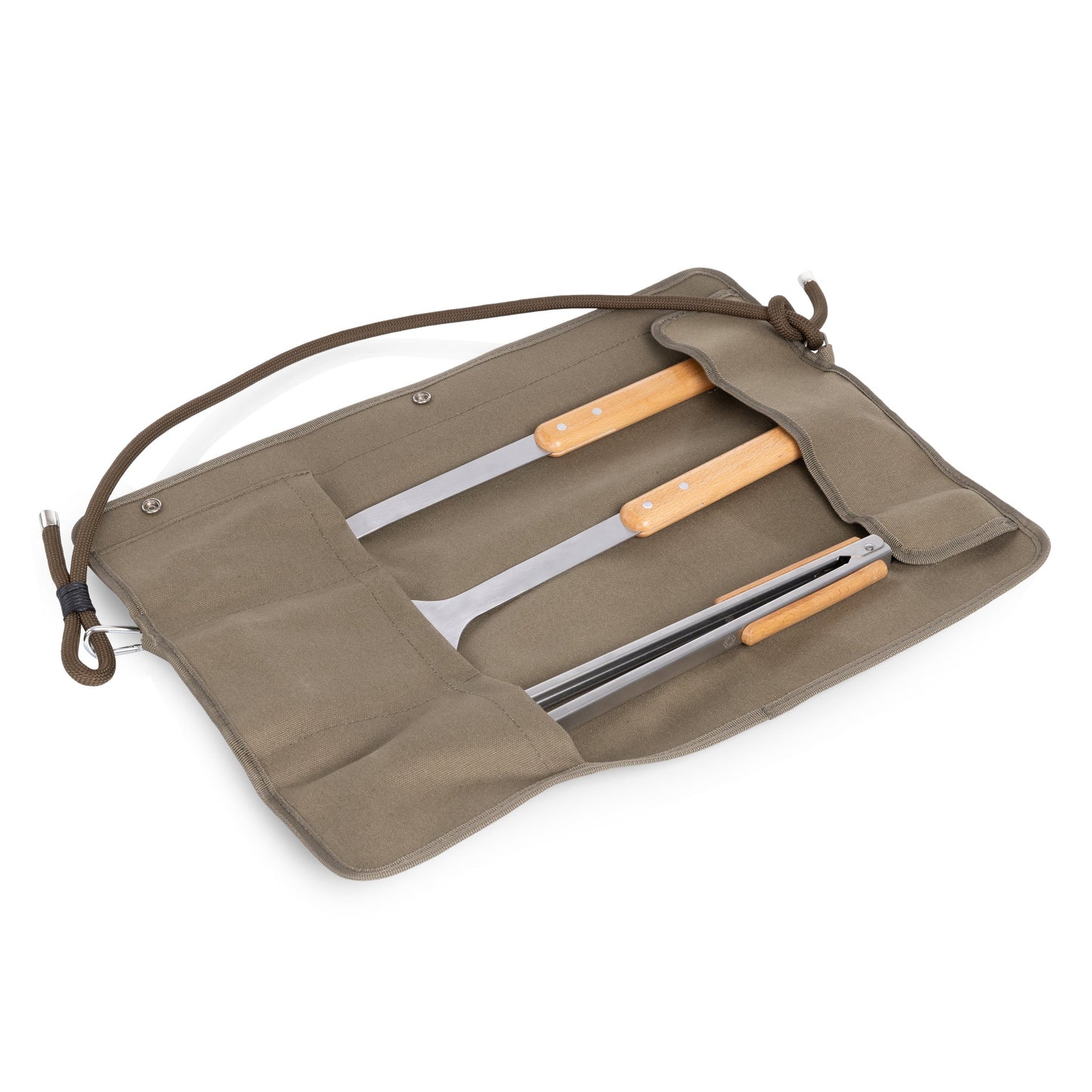 Picnic Time BBQ Roll Up 3 Piece Set
