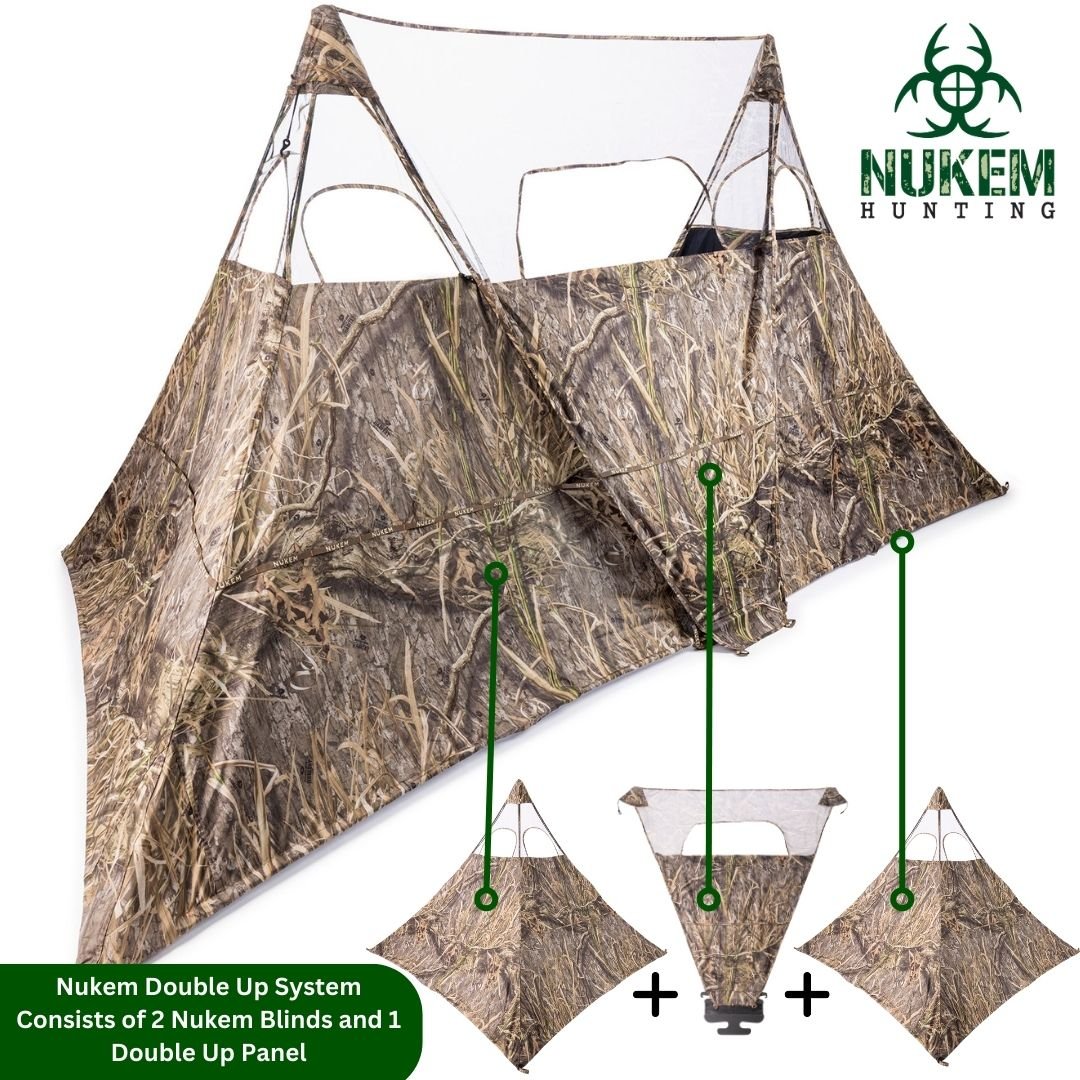 Nukem Hunting Double Up System - Mossy Oak Habitat - Angler's Pro Tackle & Outdoors