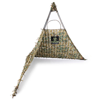 Nukem Hunting Hunting Blind - Mossy Oak Greenleaf 3D Leafy - Angler's Pro Tackle & Outdoors