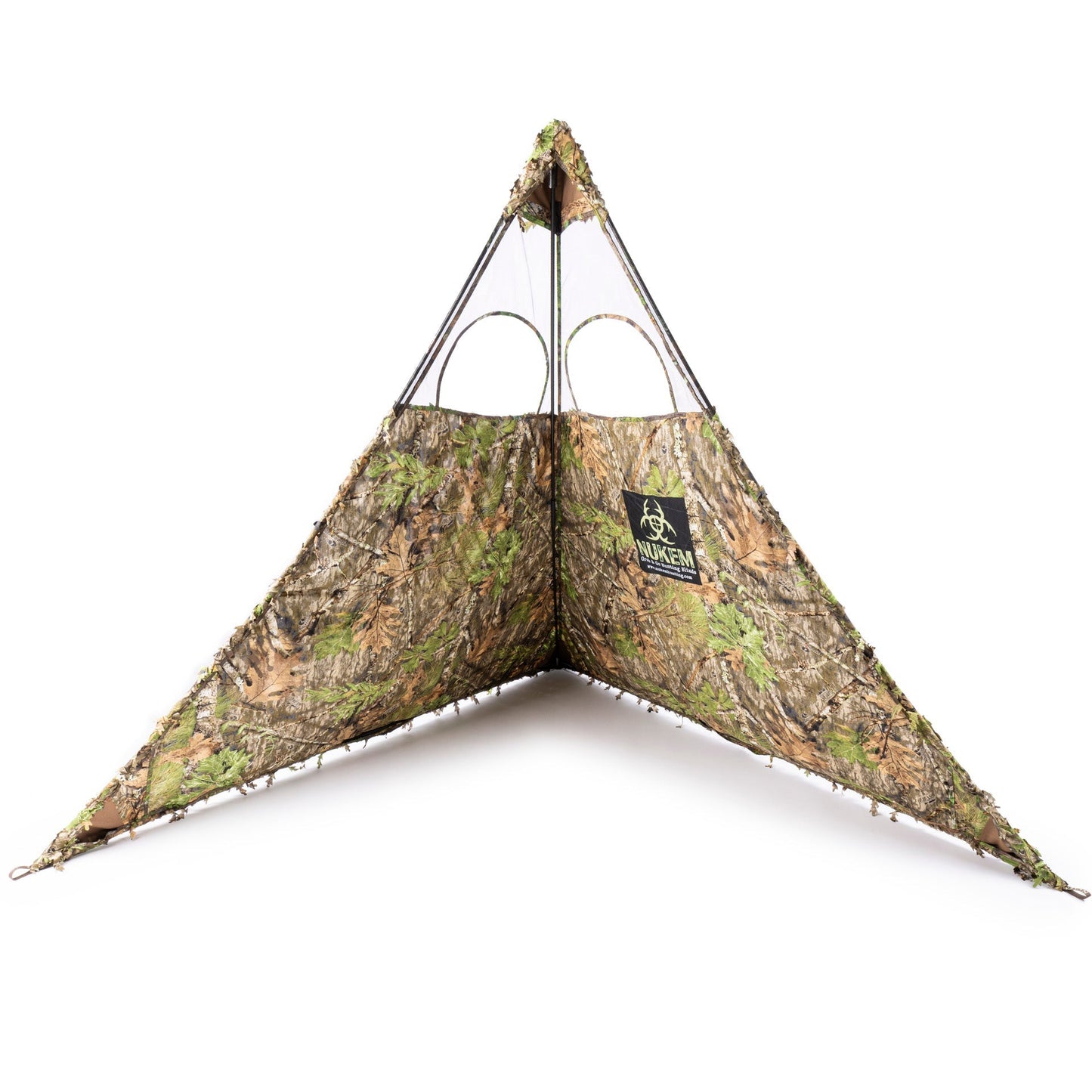 Nukem Hunting Hunting Blind - Mossy Oak Obsession 3D Leafy - Angler's Pro Tackle & Outdoors