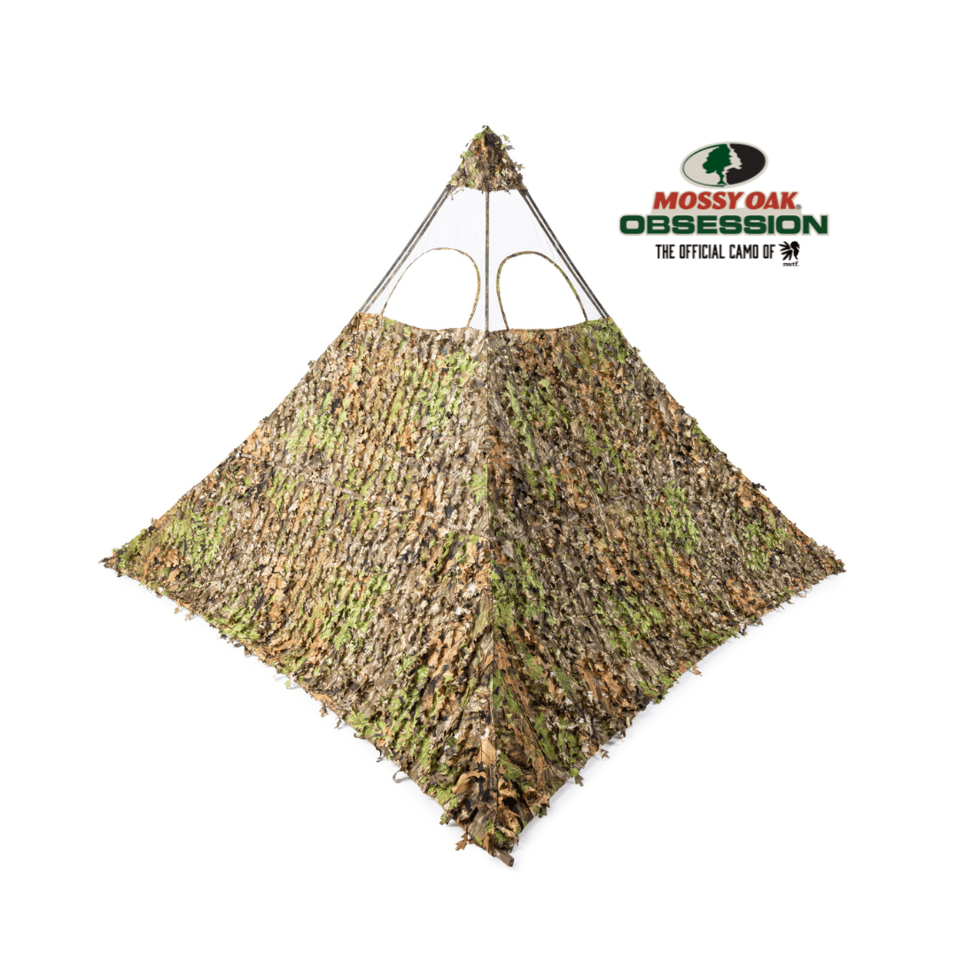 Nukem Hunting Hunting Blind - Mossy Oak Obsession 3D Leafy - Angler's Pro Tackle & Outdoors