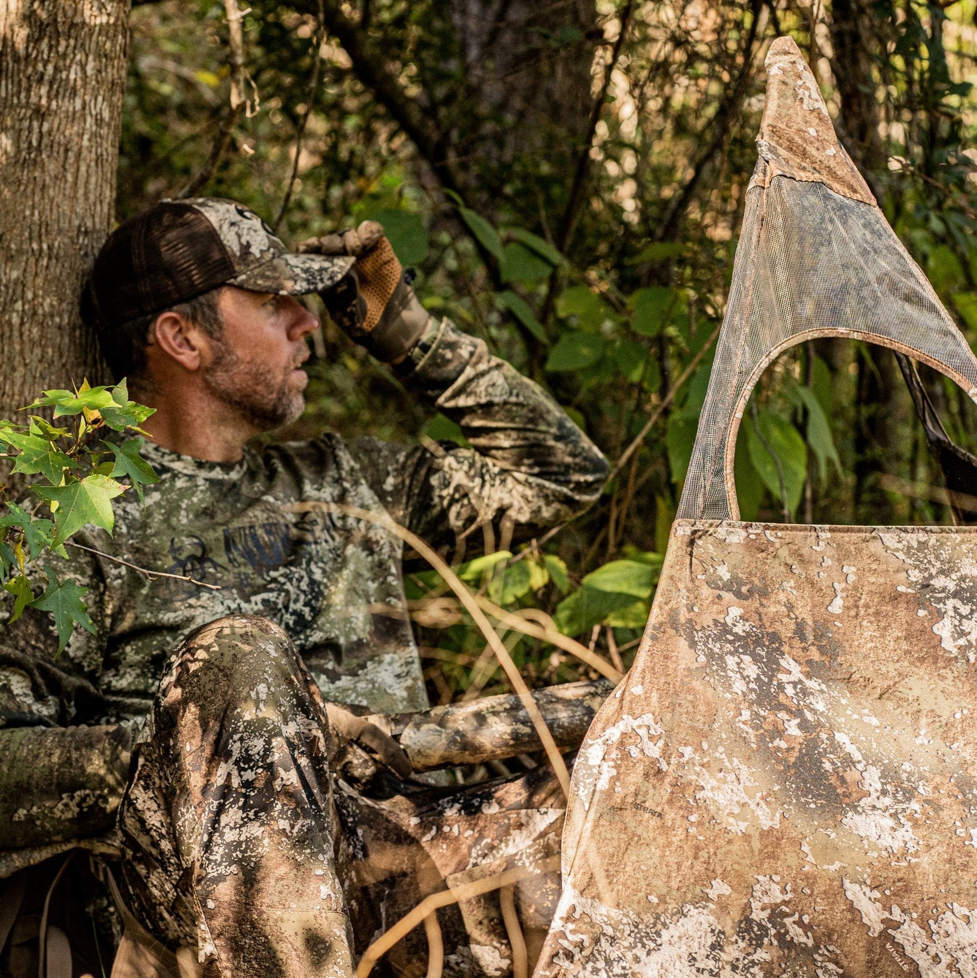 Nukem Hunting Hunting Blind - TrueTimber Strata - Angler's Pro Tackle & Outdoors