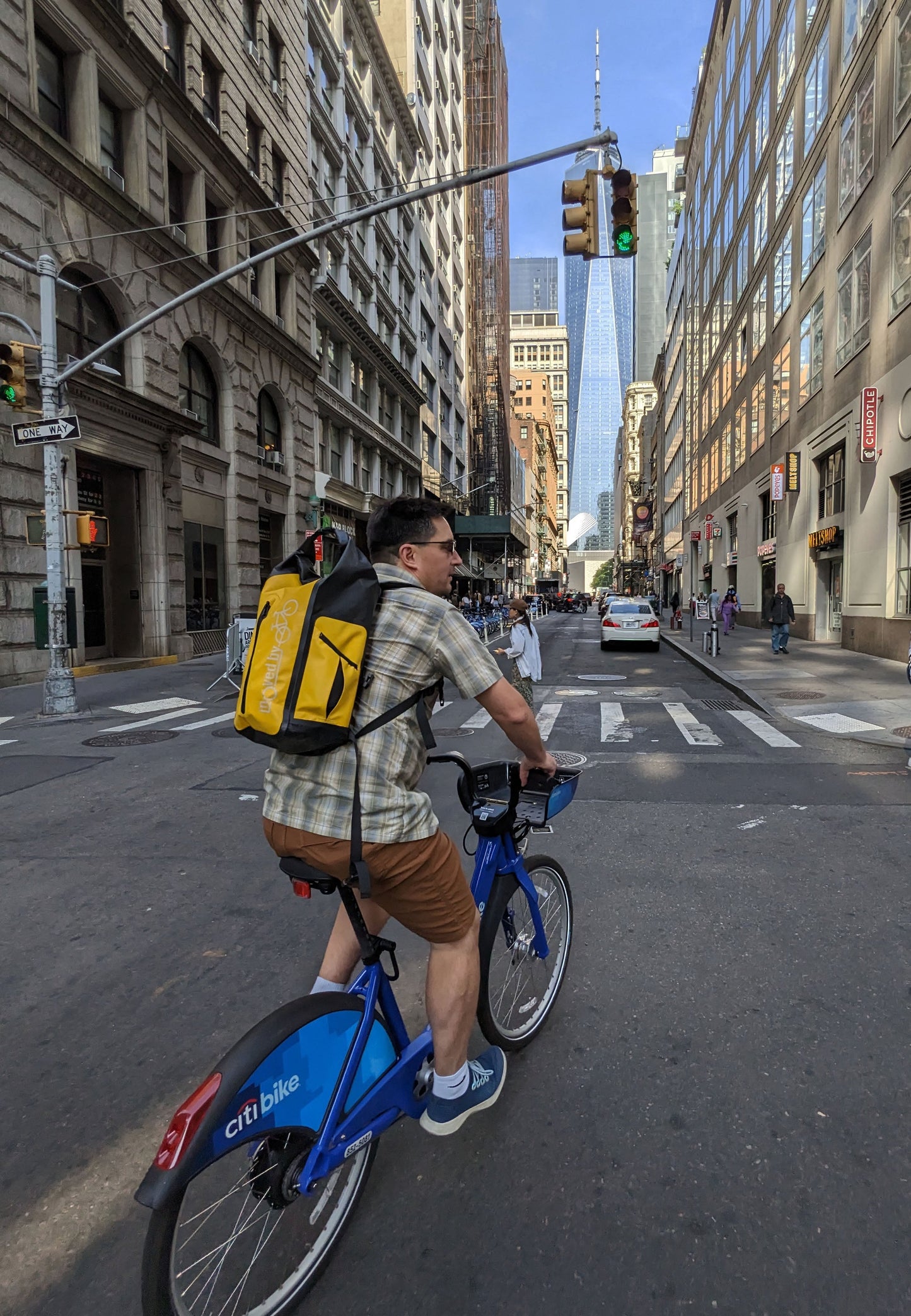 Moved By Bikes Dry Bag Backpack