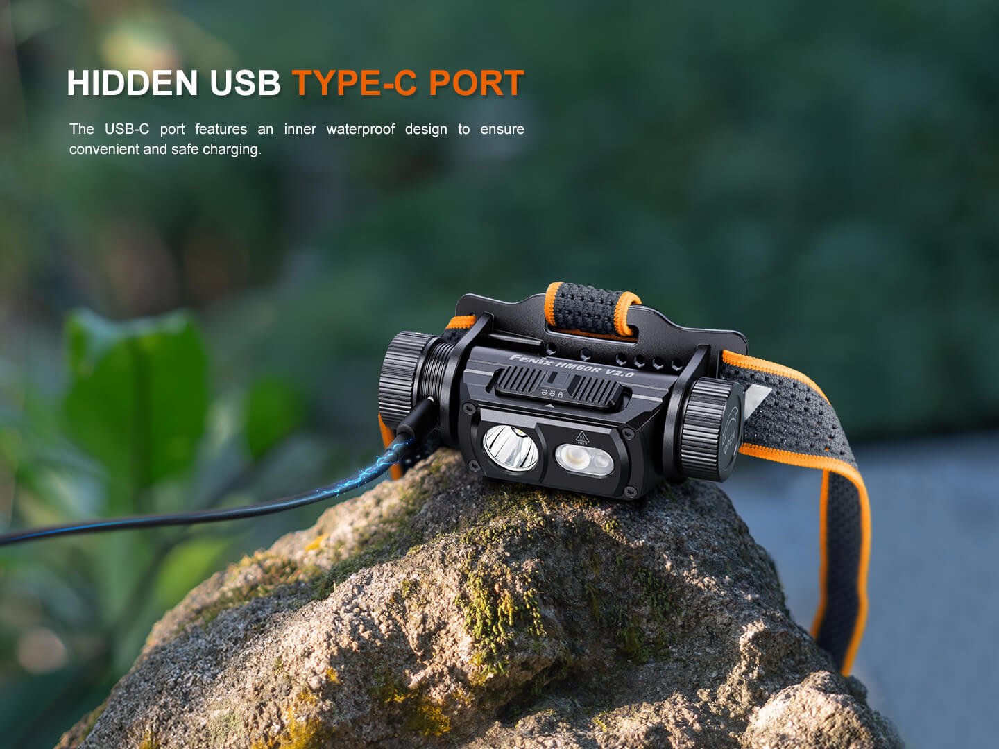 Fenix HM60R V2 High-Performance Headlamp - 1600 Lumens