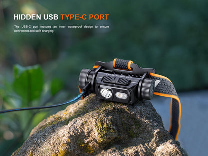 Fenix HM60R V2 High-Performance Headlamp - 1600 Lumens
