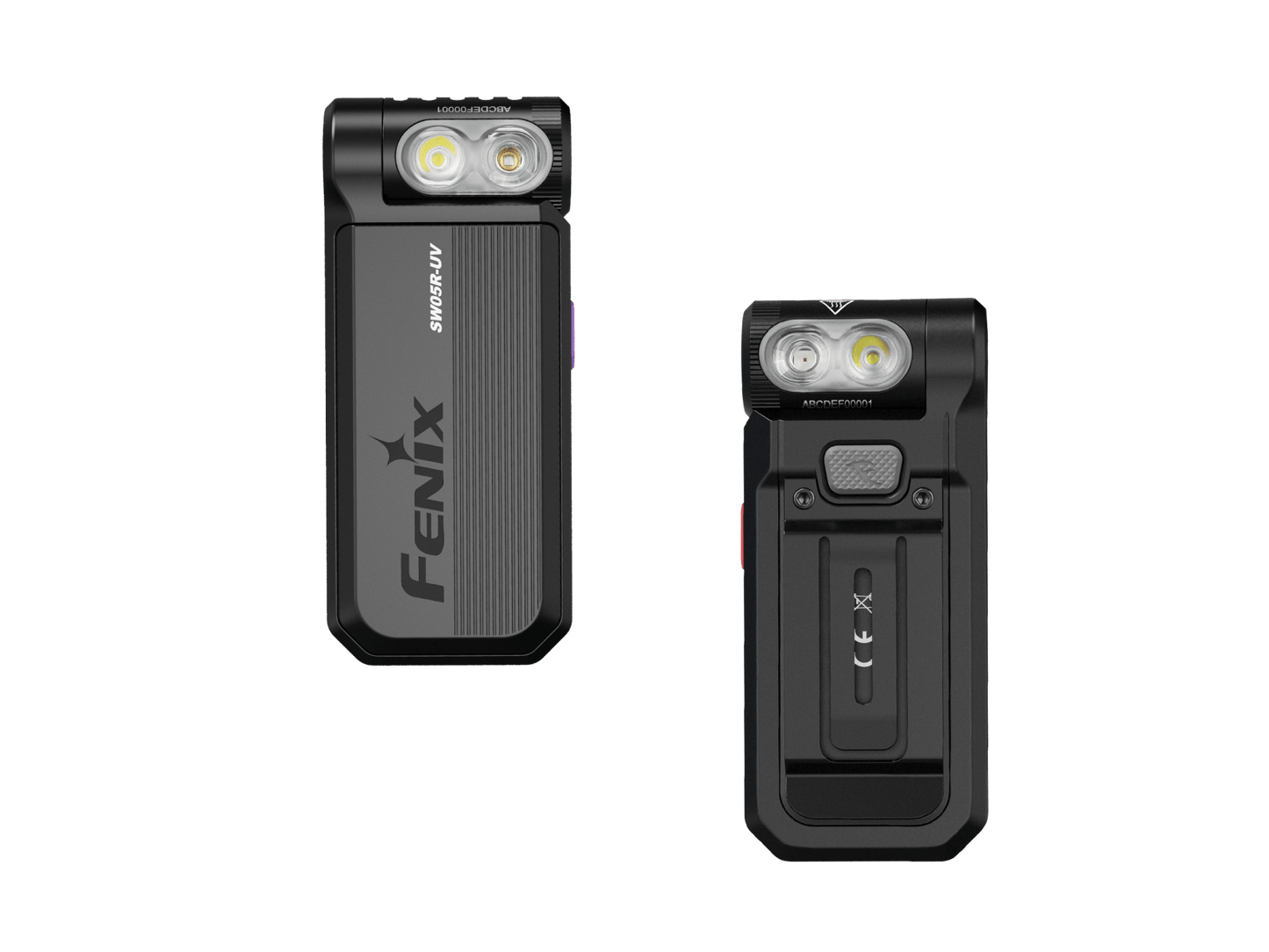 Fenix SW05R Multipurpose Clip-On Light with Red or UV Output