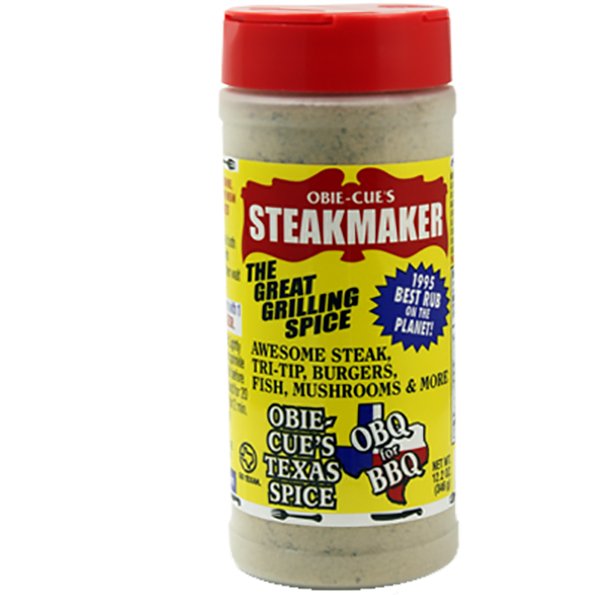 Obie - Cue's Steakmaker The Great Grilling Spice 12.2 oz. - Angler's Pro Tackle & Outdoors