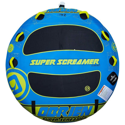 O'Brien Super Screamer 2 Person Inflatable Towable Boating Water Sports Tube - Angler's Pro Tackle & Outdoors