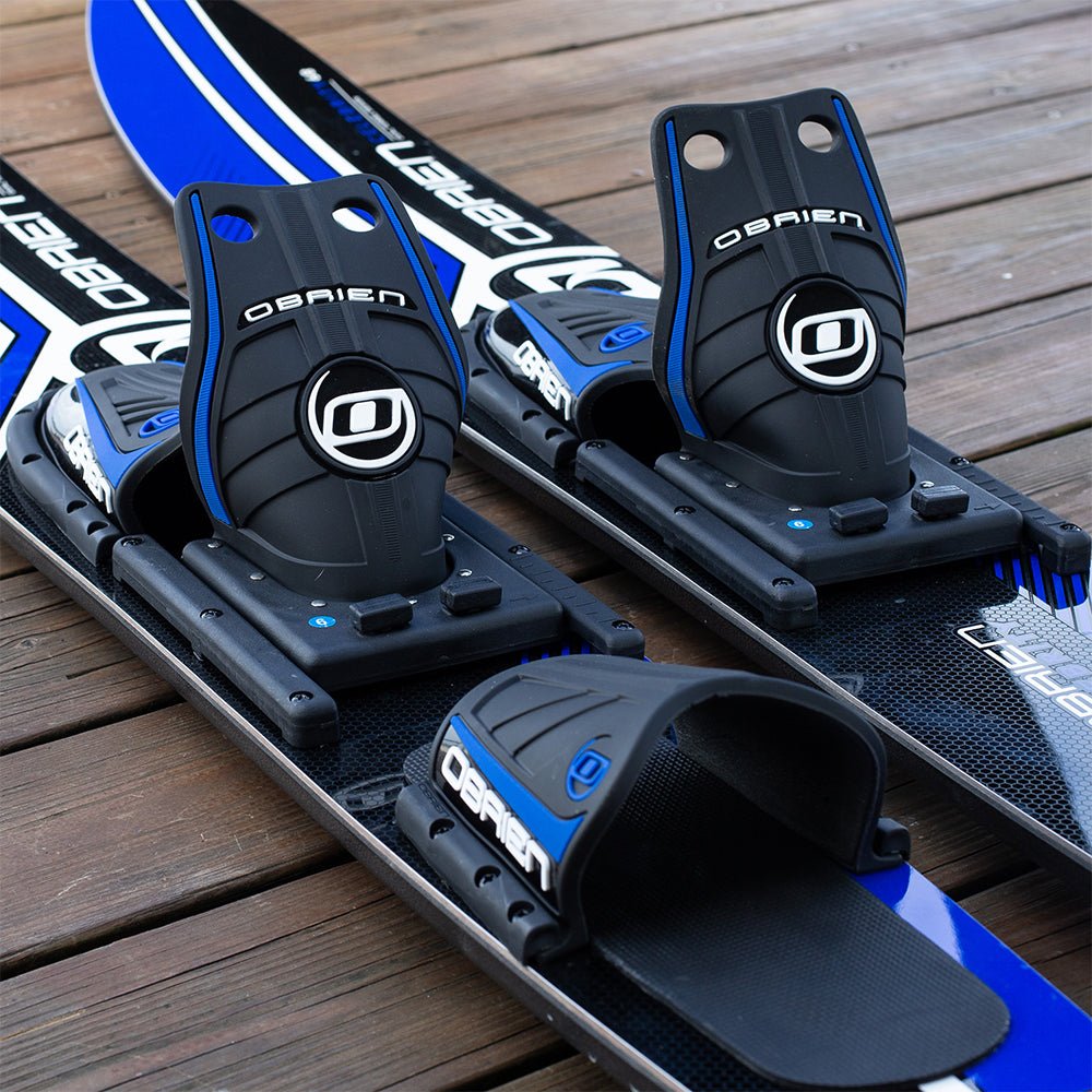 O'Brien Watersports 2191120 Adult 68 inches Celebrity Water skis, Blue and Black - Angler's Pro Tackle & Outdoors