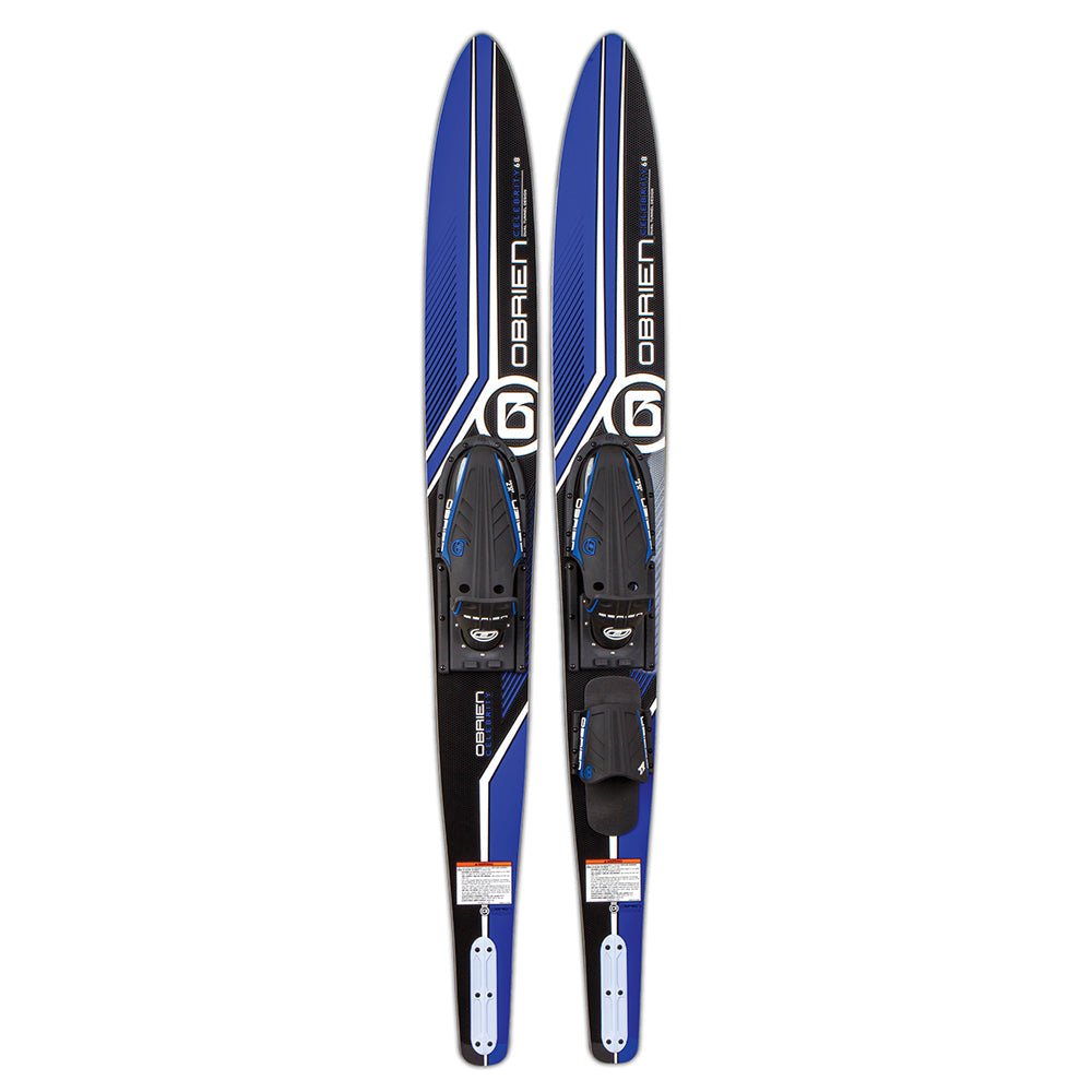 O'Brien Watersports 2191120 Adult 68 inches Celebrity Water skis, Blue and Black - Angler's Pro Tackle & Outdoors