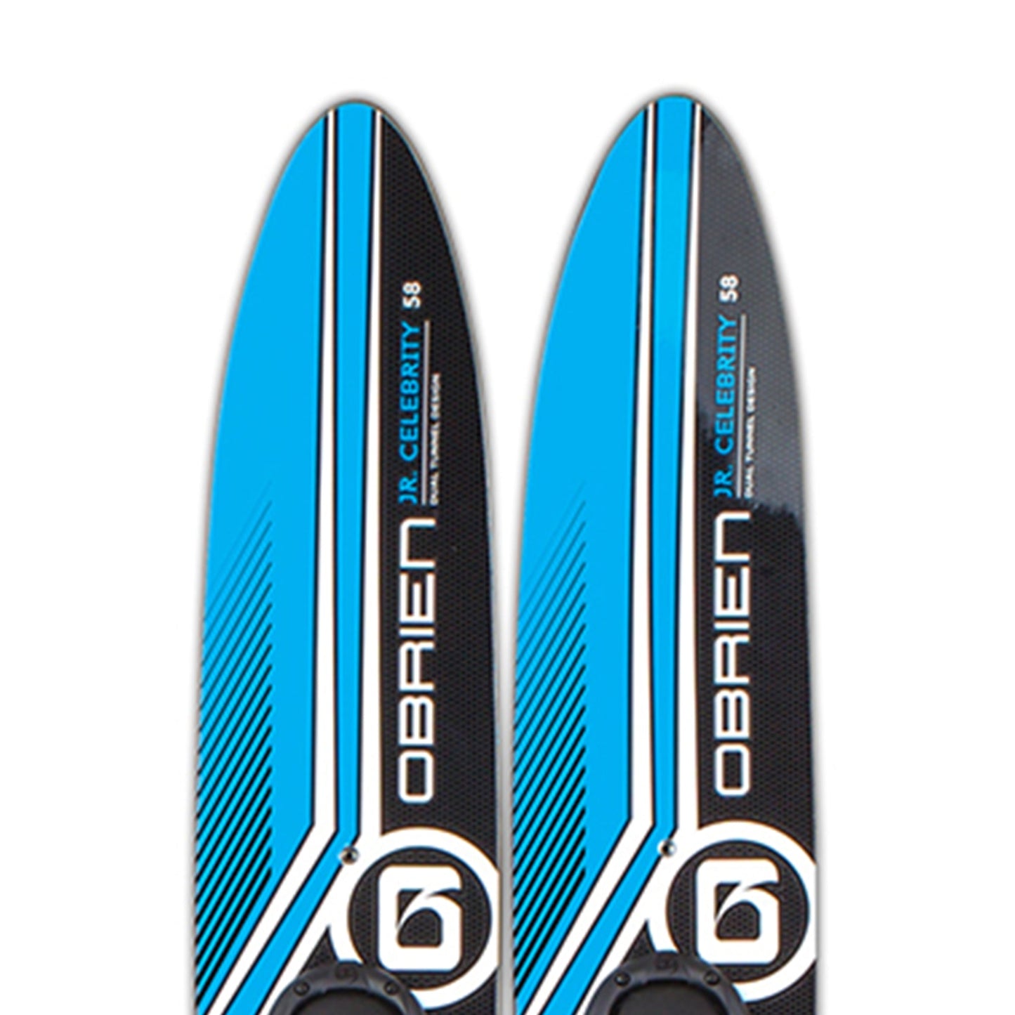 O'Brien Watersports Adult 58 inches Celebrity Jr. Water Skis, Blue and Black - Angler's Pro Tackle & Outdoors