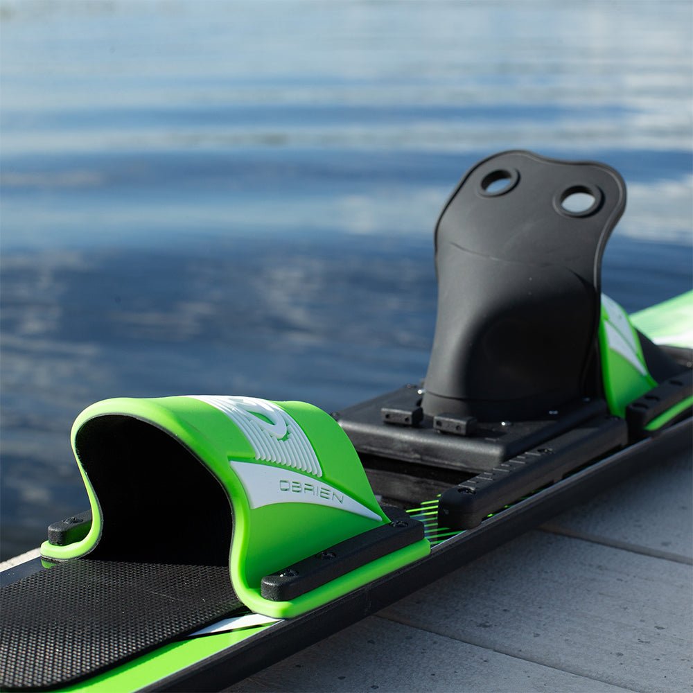 O'Brien Watersports Adult 67 inches Reactor Combo Water skis, Green and Black - Angler's Pro Tackle & Outdoors