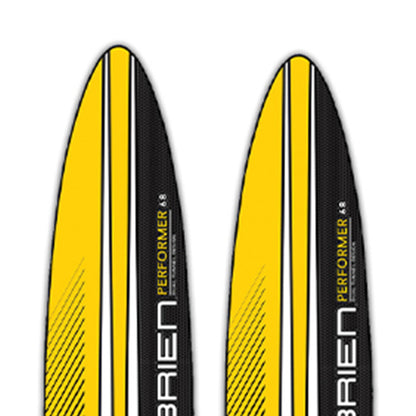 O'Brien Watersports Adult 68 inches Performer Combo Water skis, Yellow and Black - Angler's Pro Tackle & Outdoors