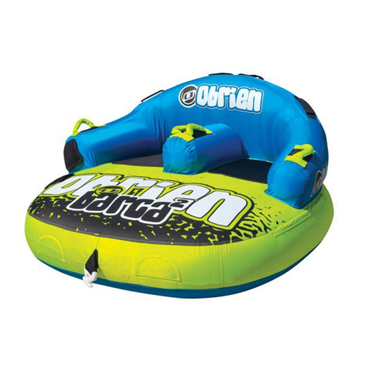 O'Brien Watersports Barca 2 Kickback Inflatable 2 Person Towable Boat Tube Raft - Angler's Pro Tackle & Outdoors