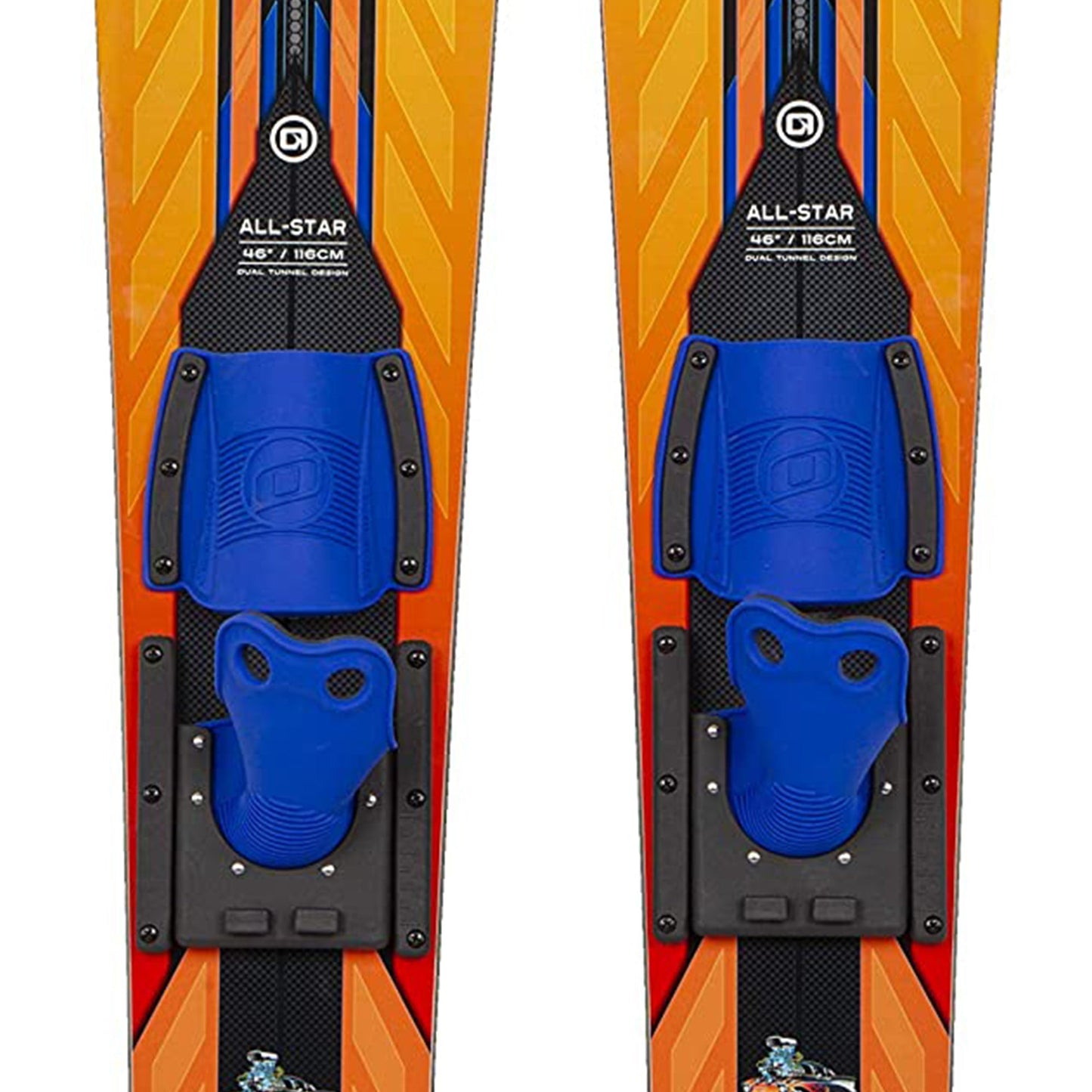 O'Brien Watersports Kids All Star 46 Inch Trainer Performer Combo Water Skis - Angler's Pro Tackle & Outdoors