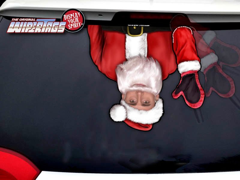 Office Santa Waving WiperTags - Angler's Pro Tackle & Outdoors