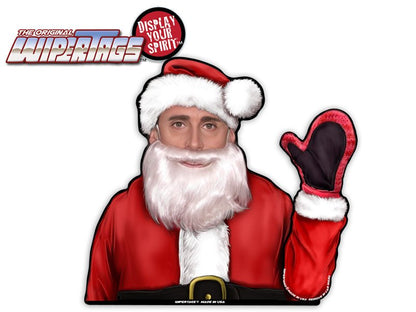 Office Santa Waving WiperTags - Angler's Pro Tackle & Outdoors