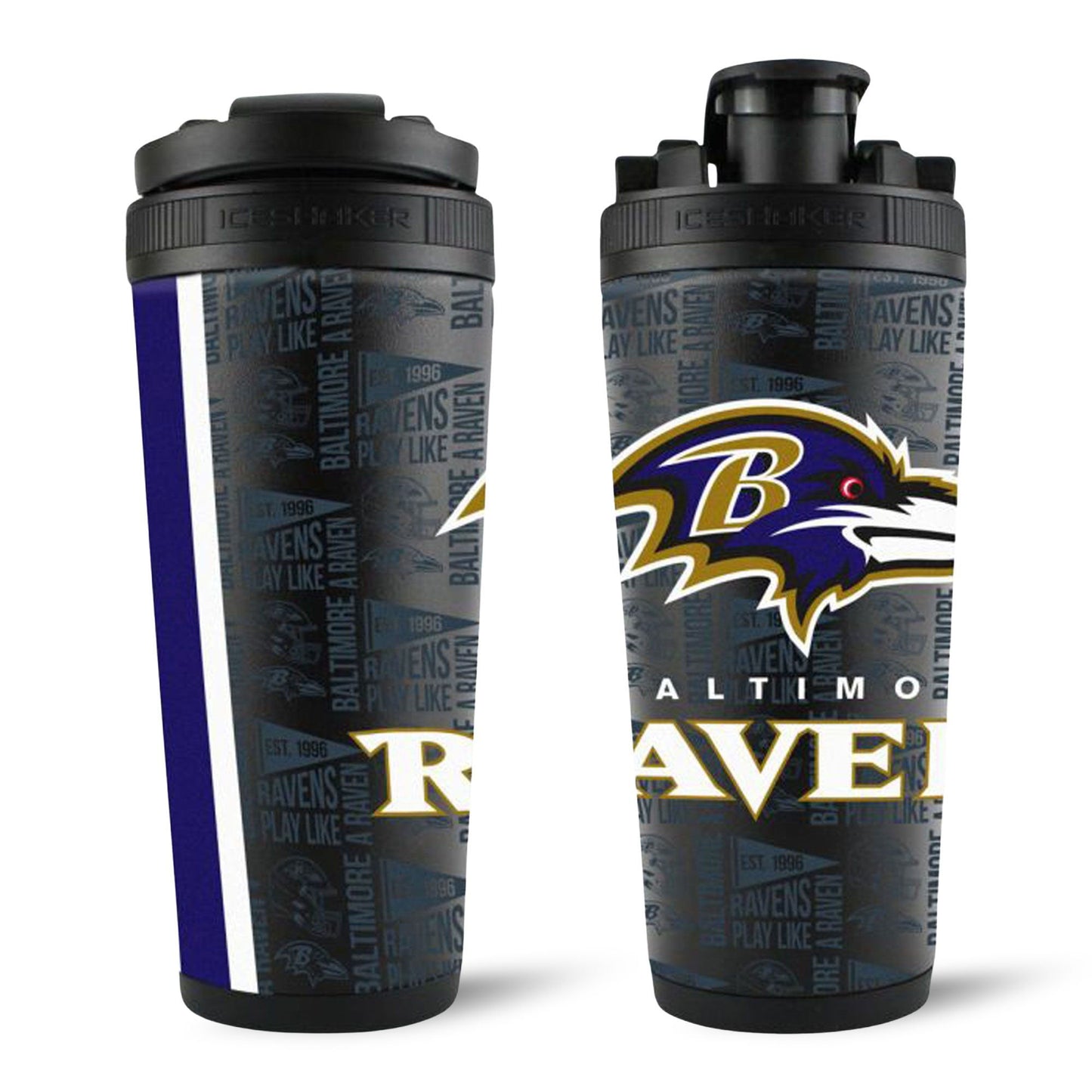 Officially Licensed Baltimore Ravens 4D Ice Shaker - Angler's Pro Tackle & Outdoors