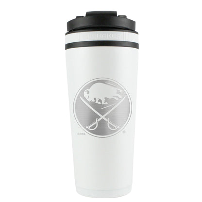 Officially Licensed Buffalo Sabres 26oz Ice Shaker - White - Angler's Pro Tackle & Outdoors