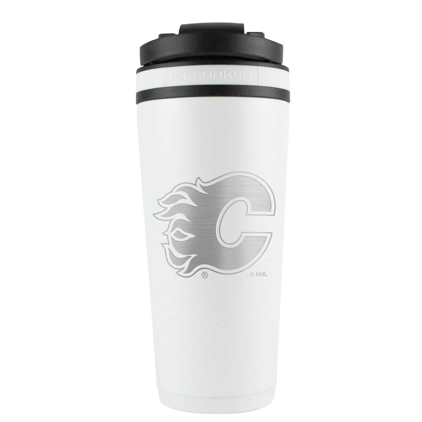 Officially Licensed Calgary Flames 26oz Ice Shaker - Angler's Pro Tackle & Outdoors