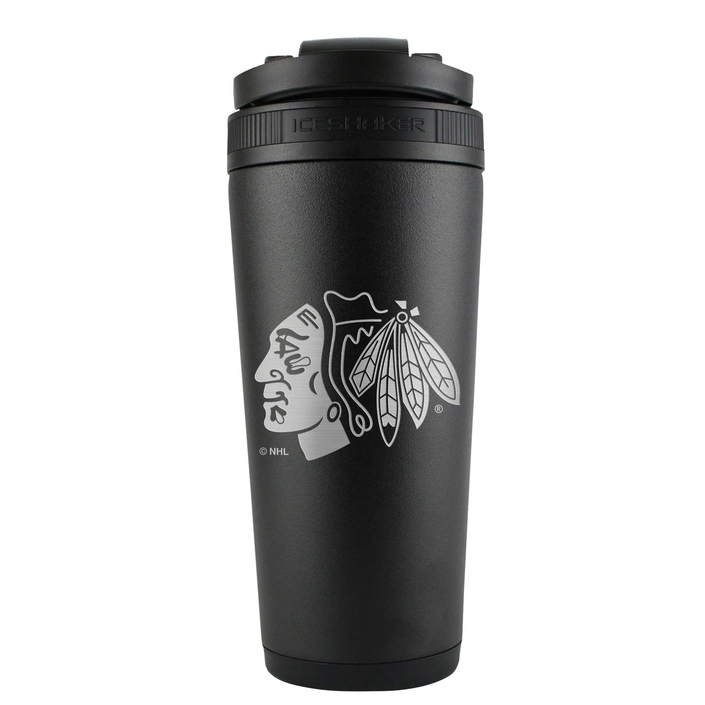 Officially Licensed Chicago Blackhawks 26oz Ice Shaker - Angler's Pro Tackle & Outdoors