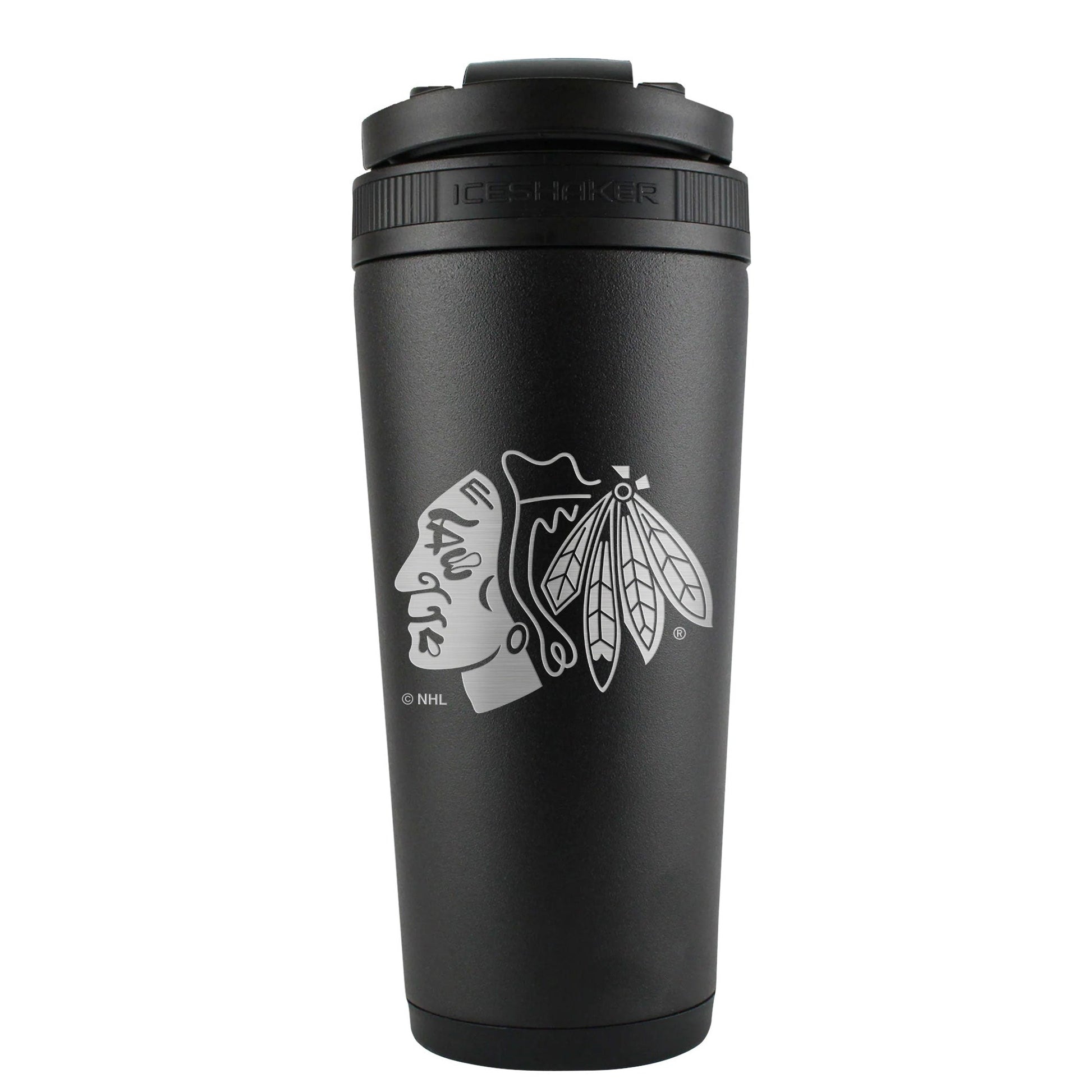 Officially Licensed Chicago Blackhawks 26oz Ice Shaker - Angler's Pro Tackle & Outdoors