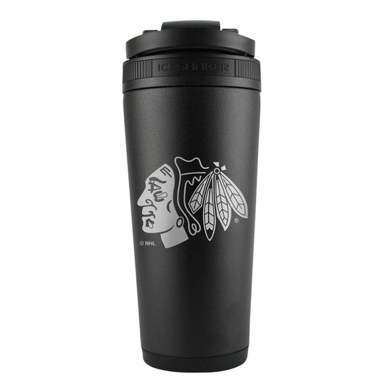 Officially Licensed Chicago Blackhawks 26oz Ice Shaker - Angler's Pro Tackle & Outdoors