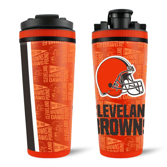 Officially Licensed Cleveland Browns 4D Ice Shaker - Angler's Pro Tackle & Outdoors