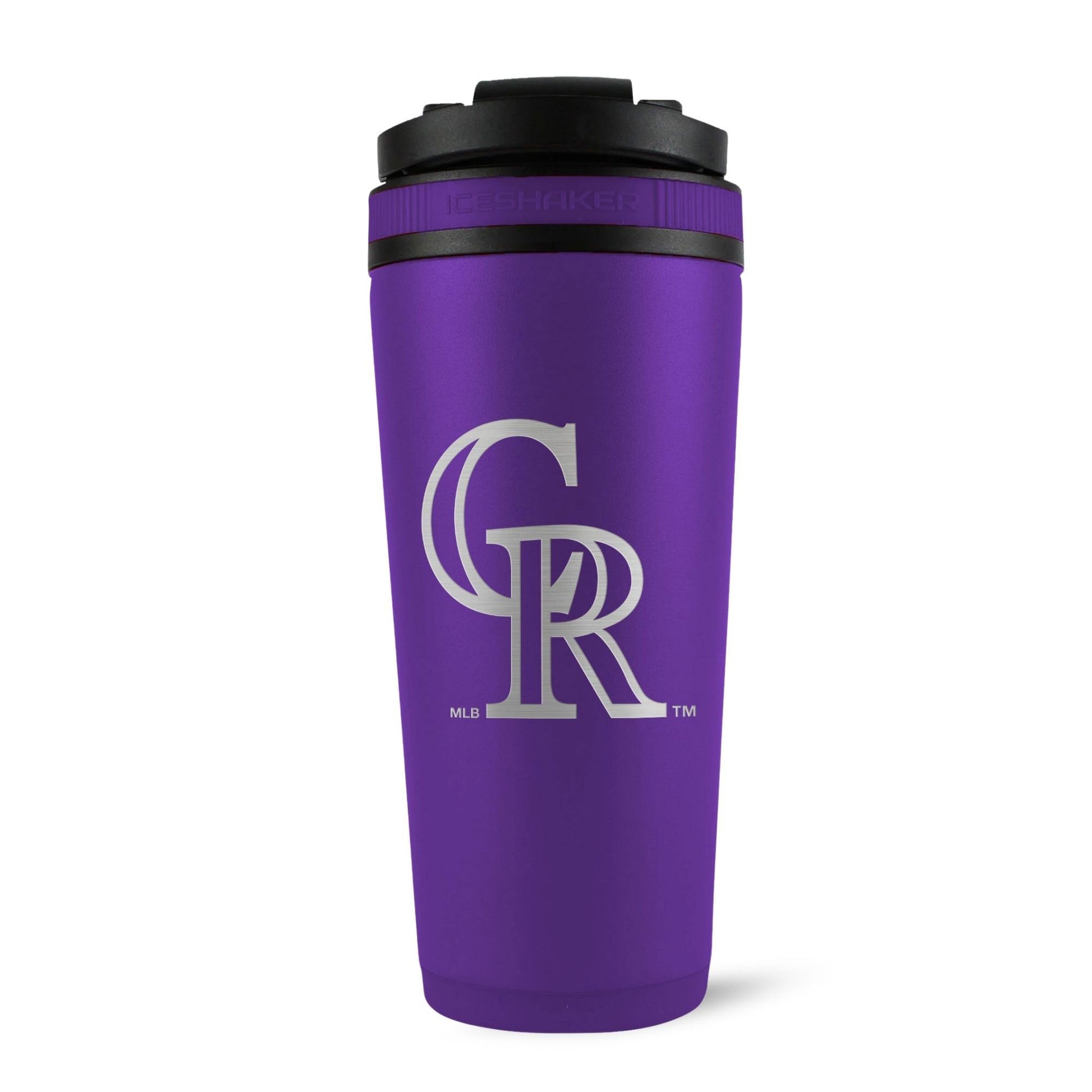 Officially Licensed Colorado Rockies 26oz Ice Shaker - Angler's Pro Tackle & Outdoors