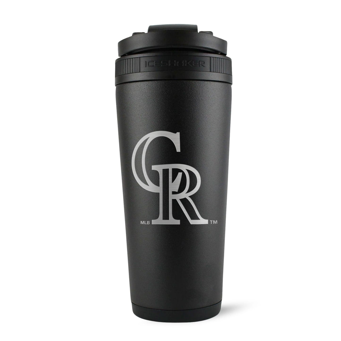 Officially Licensed Colorado Rockies 26oz Ice Shaker - Angler's Pro Tackle & Outdoors