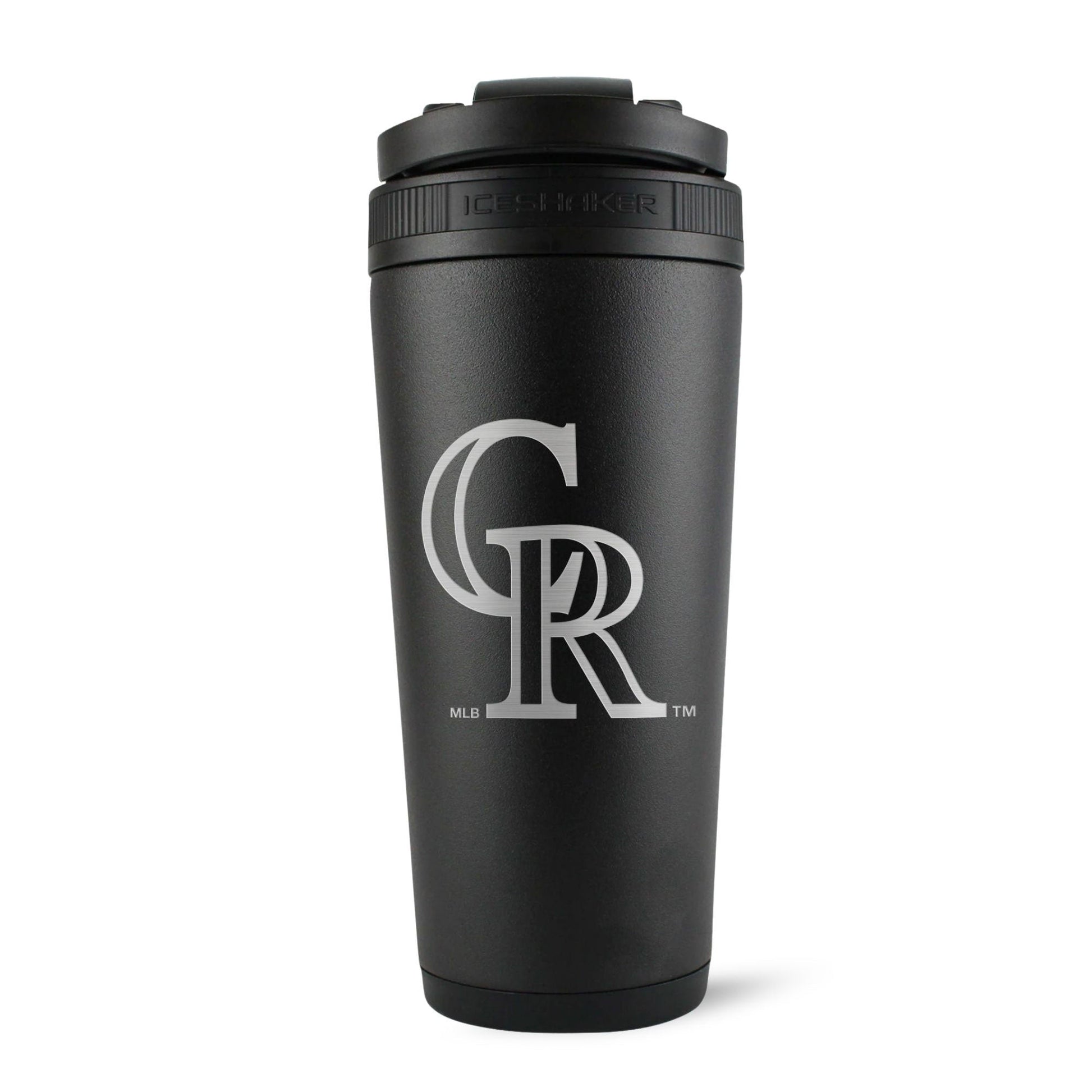Officially Licensed Colorado Rockies 26oz Ice Shaker - Angler's Pro Tackle & Outdoors