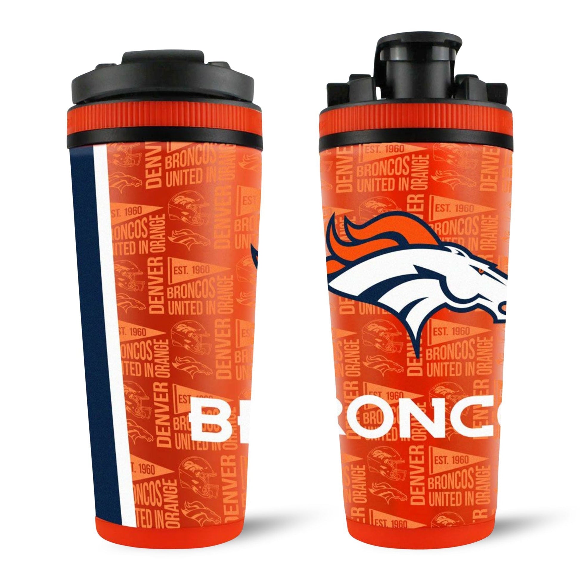 Officially Licensed Denver Broncos 4D Ice Shaker - Angler's Pro Tackle & Outdoors