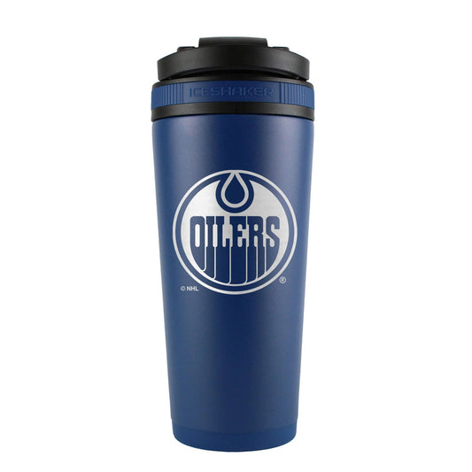 Officially Licensed Edmonton Oilers 26oz Ice Shaker - Angler's Pro Tackle & Outdoors