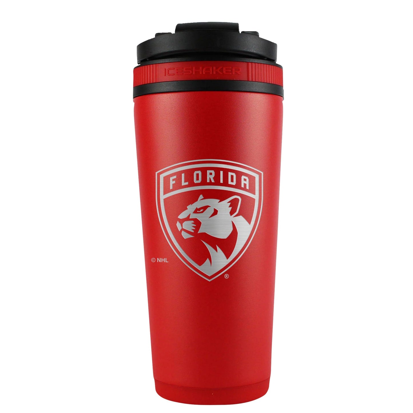 Officially Licensed Florida Panthers 26oz Ice Shaker - Angler's Pro Tackle & Outdoors