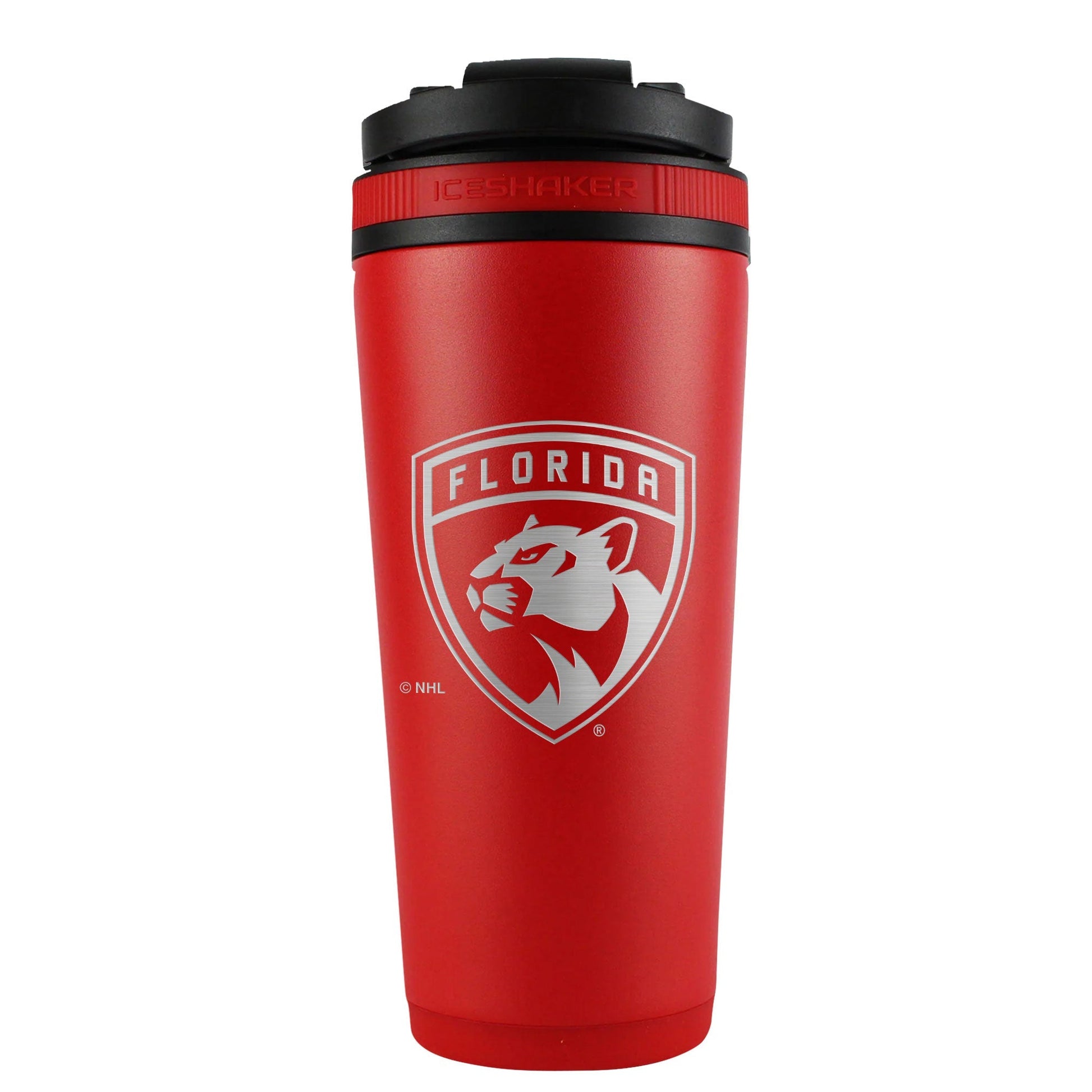 Officially Licensed Florida Panthers 26oz Ice Shaker - Angler's Pro Tackle & Outdoors
