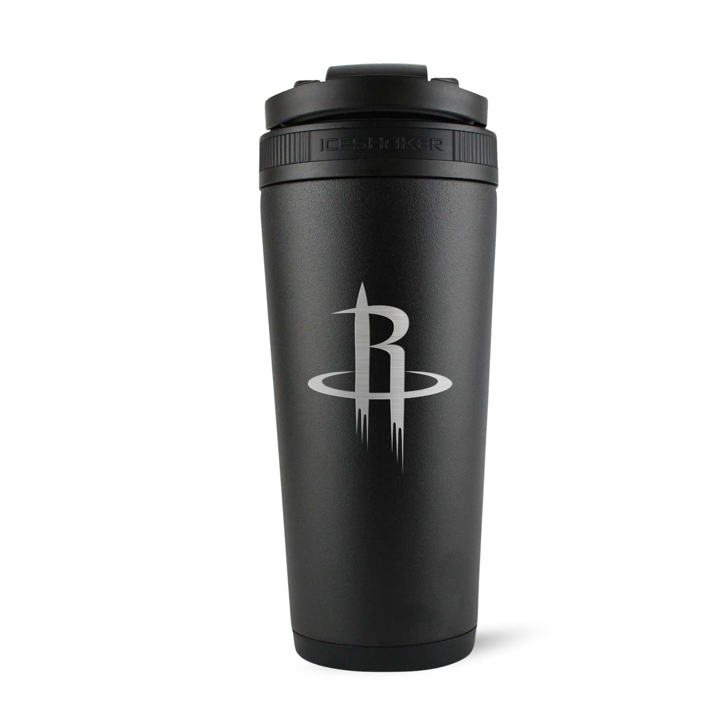 Officially Licensed Houston Rockets 26oz Ice Shaker - Black - Angler's Pro Tackle & Outdoors