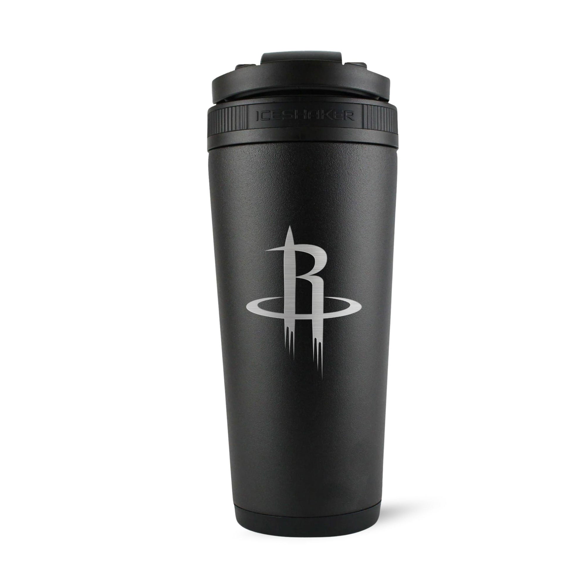Officially Licensed Houston Rockets 26oz Ice Shaker - Black - Angler's Pro Tackle & Outdoors