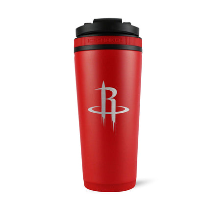 Officially Licensed Houston Rockets 26oz Ice Shaker - Red - Angler's Pro Tackle & Outdoors