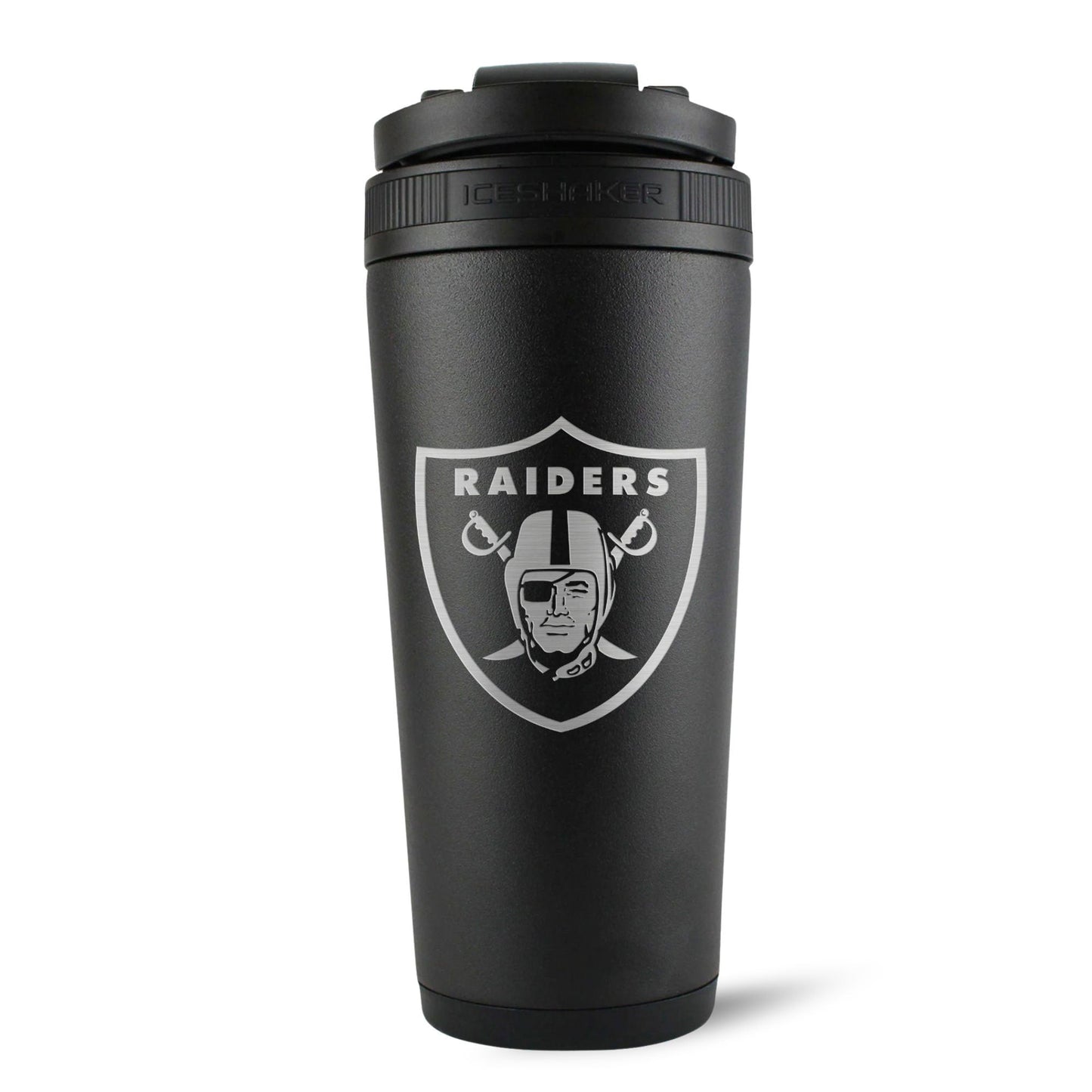 Officially Licensed Las Vegas Raiders 26oz Ice Shaker - Angler's Pro Tackle & Outdoors