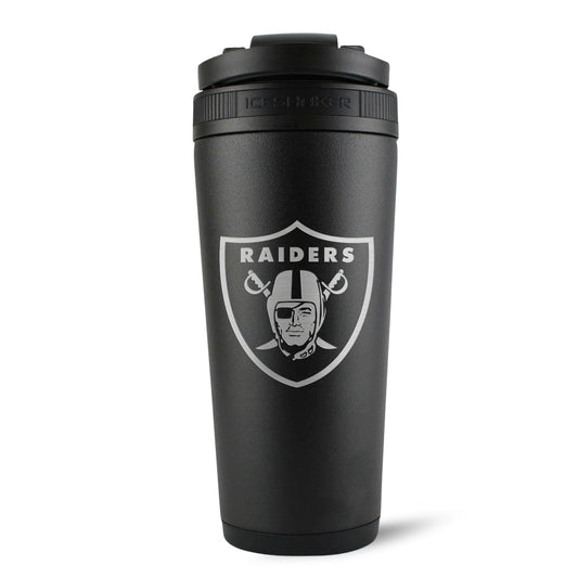 Officially Licensed Las Vegas Raiders 26oz Ice Shaker - Angler's Pro Tackle & Outdoors