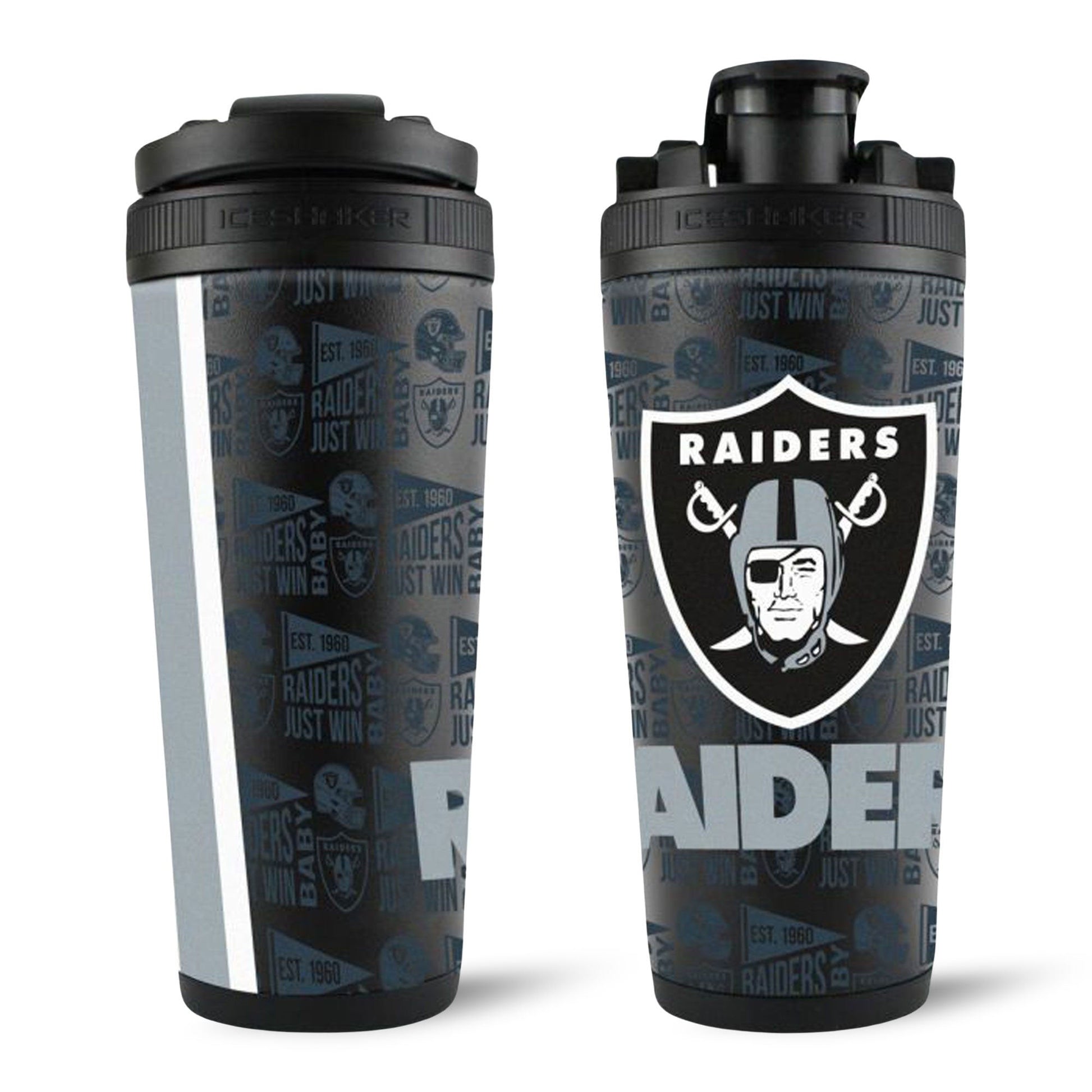 Officially Licensed Las Vegas Raiders 4D Ice Shaker - Angler's Pro Tackle & Outdoors