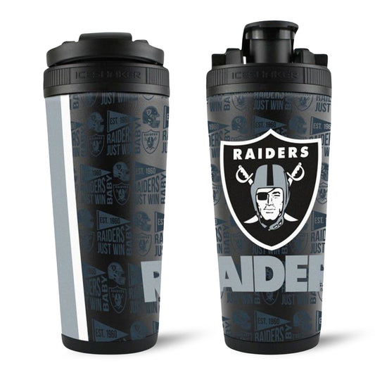 Officially Licensed Las Vegas Raiders 4D Ice Shaker - Angler's Pro Tackle & Outdoors