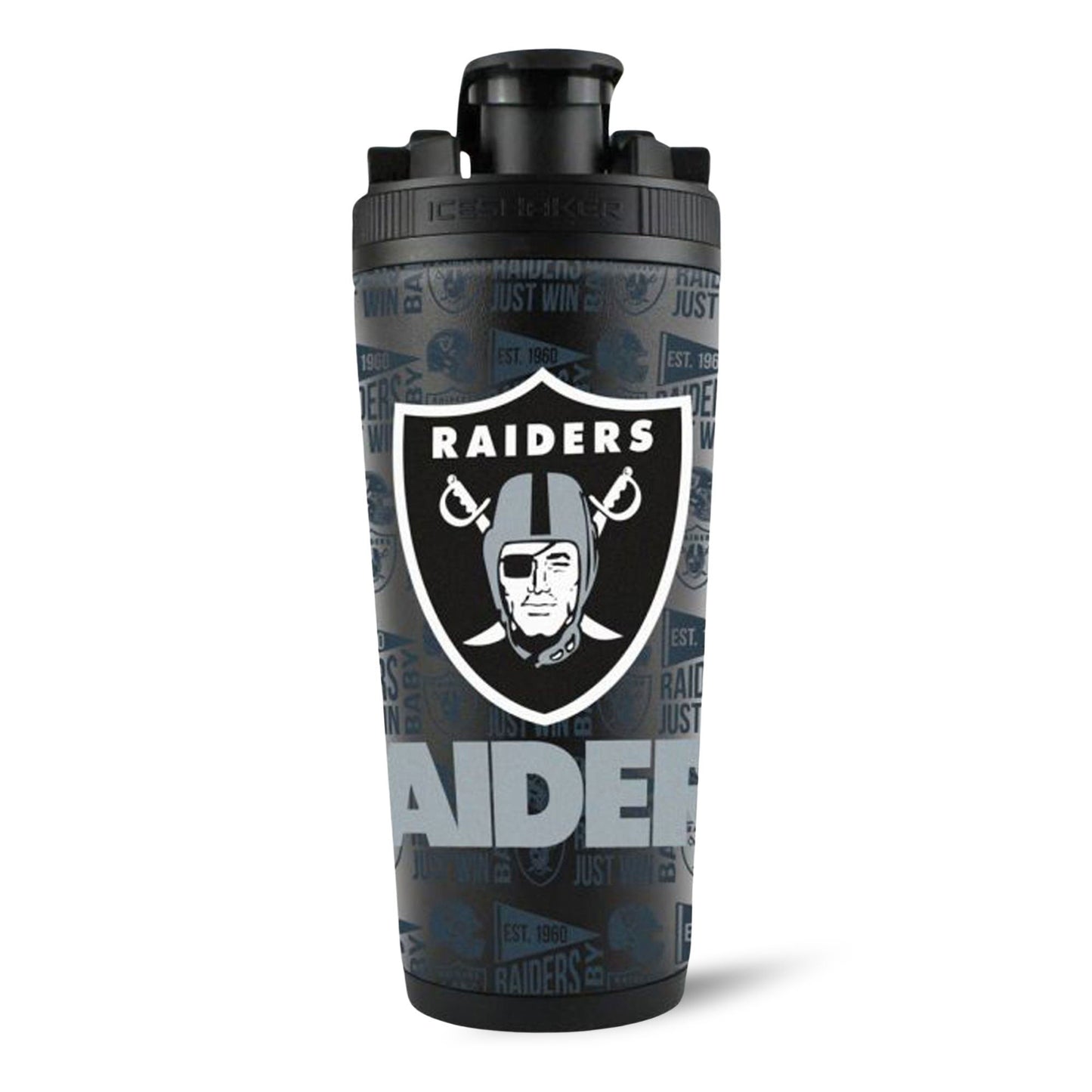 Officially Licensed Las Vegas Raiders 4D Ice Shaker - Angler's Pro Tackle & Outdoors