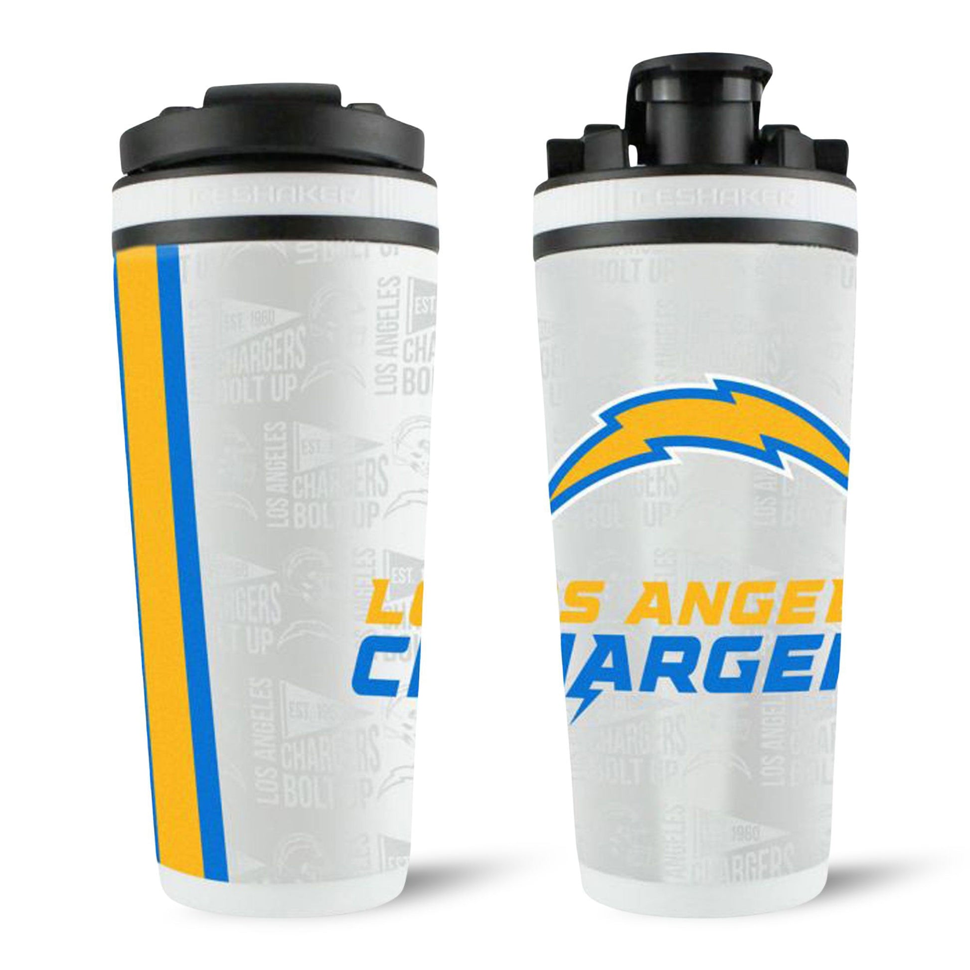 Officially Licensed Los Angeles Chargers 26oz Ice Shaker - Angler's Pro Tackle & Outdoors