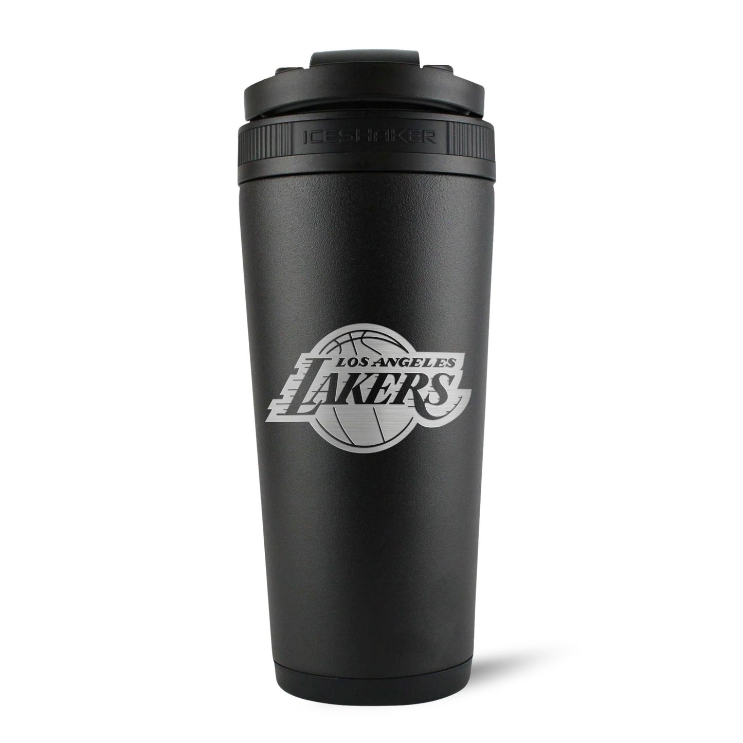 Officially Licensed Los Angeles Lakers 26oz Ice Shaker - Black - Angler's Pro Tackle & Outdoors