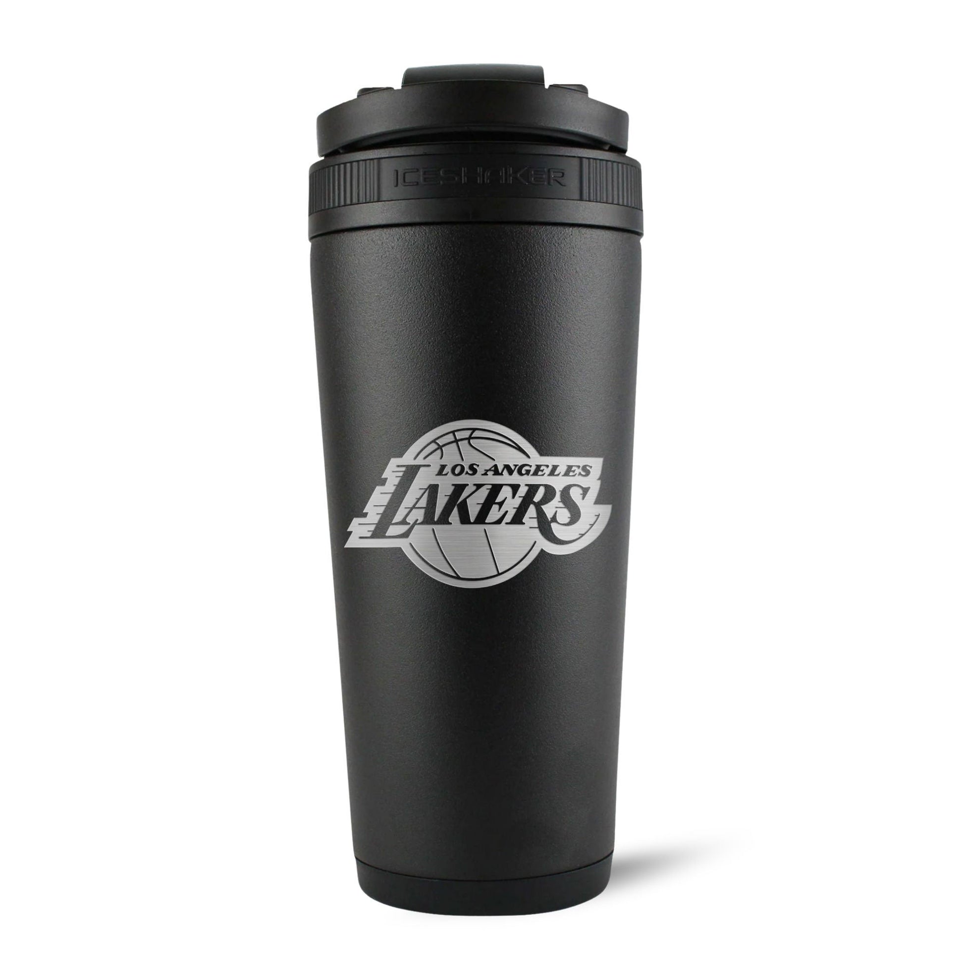 Officially Licensed Los Angeles Lakers 26oz Ice Shaker - Black - Angler's Pro Tackle & Outdoors