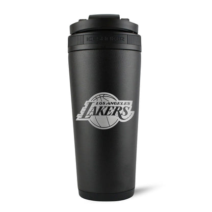 Officially Licensed Los Angeles Lakers 26oz Ice Shaker - Black - Angler's Pro Tackle & Outdoors