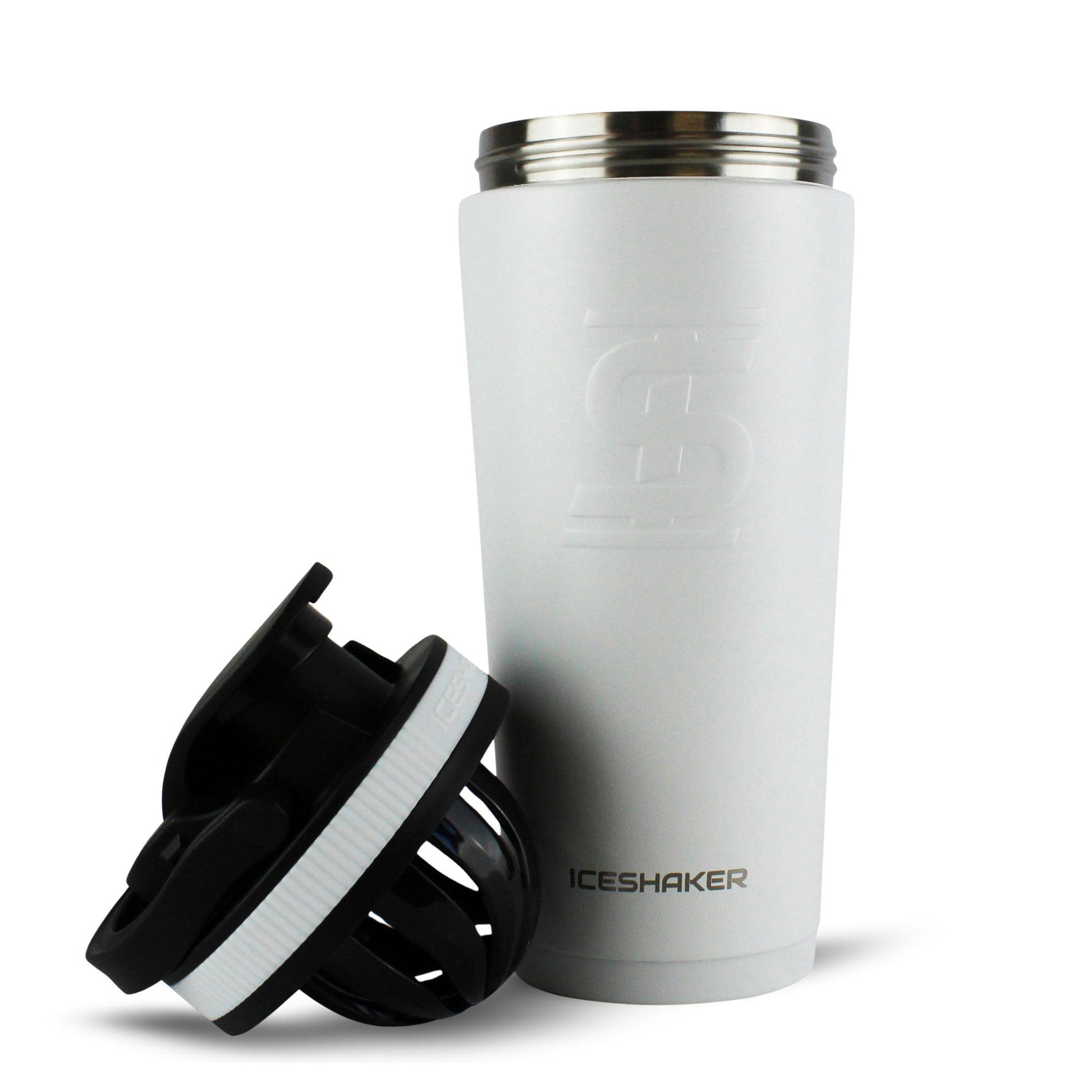 Officially Licensed Los Angeles Lakers 26oz Ice Shaker - White - Angler's Pro Tackle & Outdoors