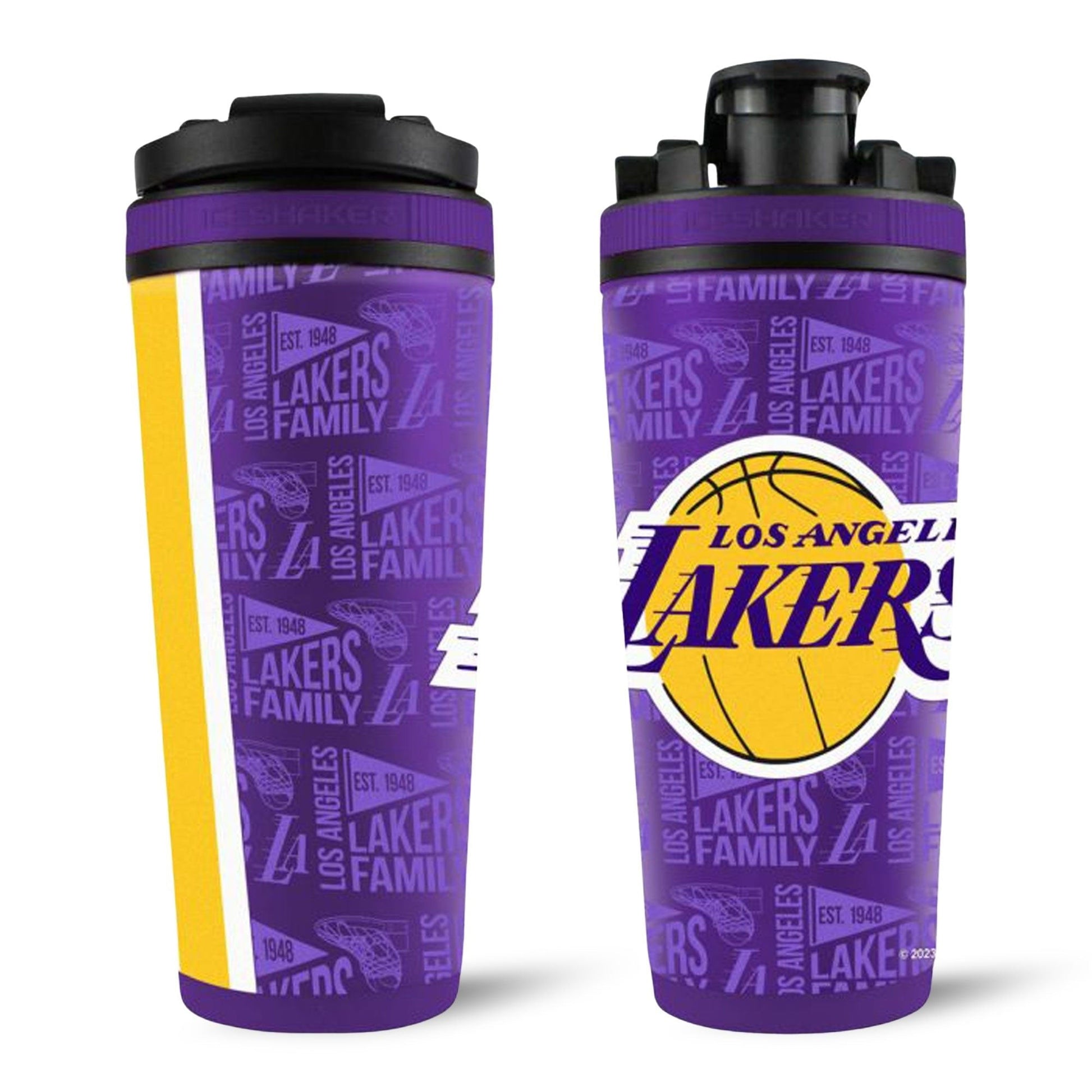 Officially Licensed Los Angeles Lakers 4D Ice Shaker - Angler's Pro Tackle & Outdoors